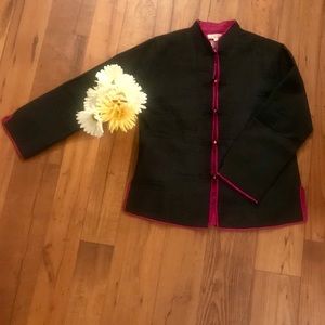 100% Silk Sam Hilu Jacket